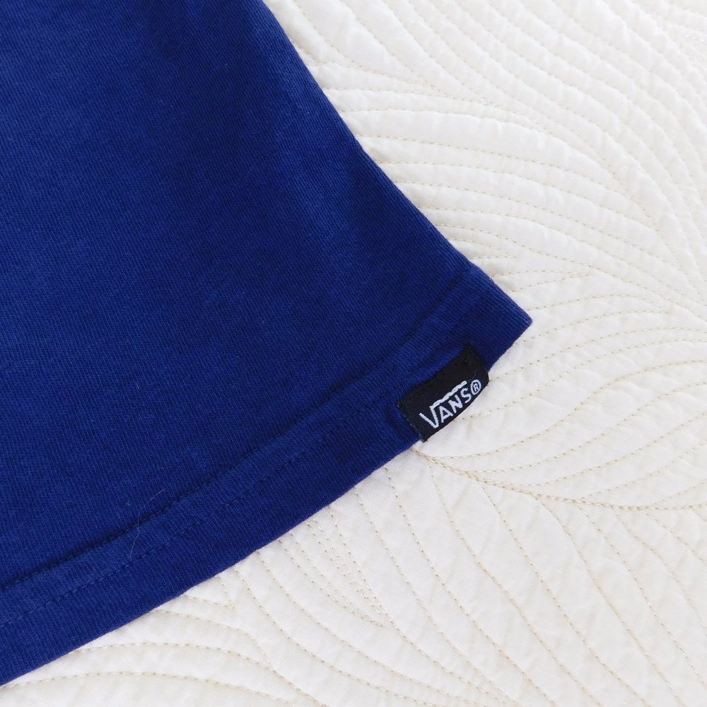 Vans Original gradient dye twilight blue colorwash crewneck cotton jersey Tshirt - Picture 5 of 11